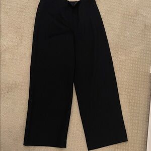 Lululemon Athletica Black Wide Leg Trousers